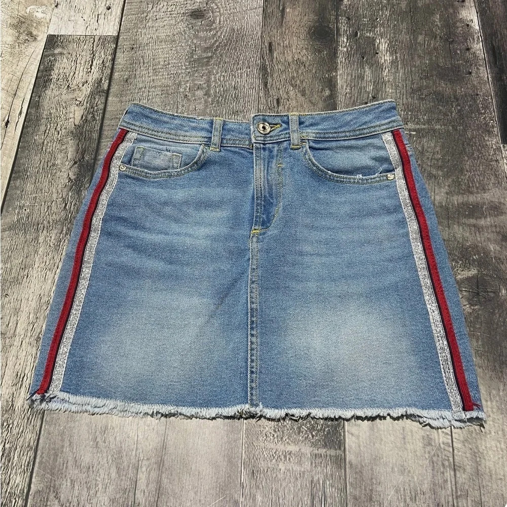 ZARA Denim Mini Skirt, Size XS, Good Condition